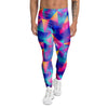 Rainbow Triangle Geometric Men's Leggings-grizzshop