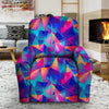 Rainbow Triangle Geometric Recliner Cover-grizzshop