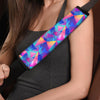 Rainbow Triangle Geometric Seat Belt Cover-grizzshop