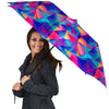 Rainbow Triangle Geometric Umbrella-grizzshop