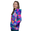 Rainbow Triangle Geometric Women's Hoodie-grizzshop