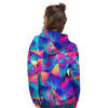 Rainbow Triangle Geometric Women's Hoodie-grizzshop