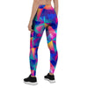 Rainbow Triangle Geometric Women's Leggings-grizzshop