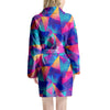 Rainbow Triangle Geometric Women's Robe-grizzshop