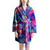 Rainbow Triangle Geometric Women's Robe-grizzshop