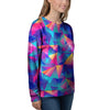 Rainbow Triangle Geometric Women's Sweatshirt-grizzshop