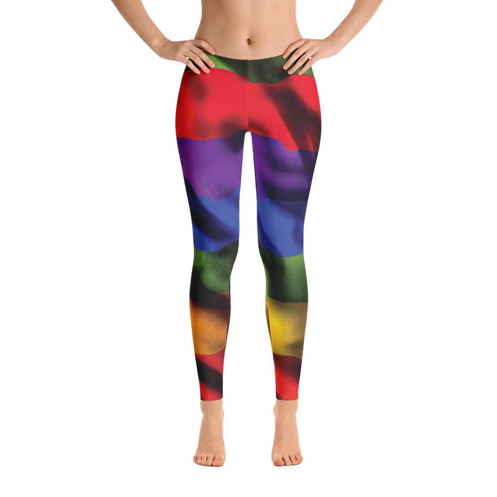 Rainbow Flag LGBT Women's Leggings-grizzshop