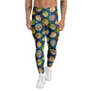 Ramen Udon Noodles In Bowl Print Pattern Men's Leggings-grizzshop