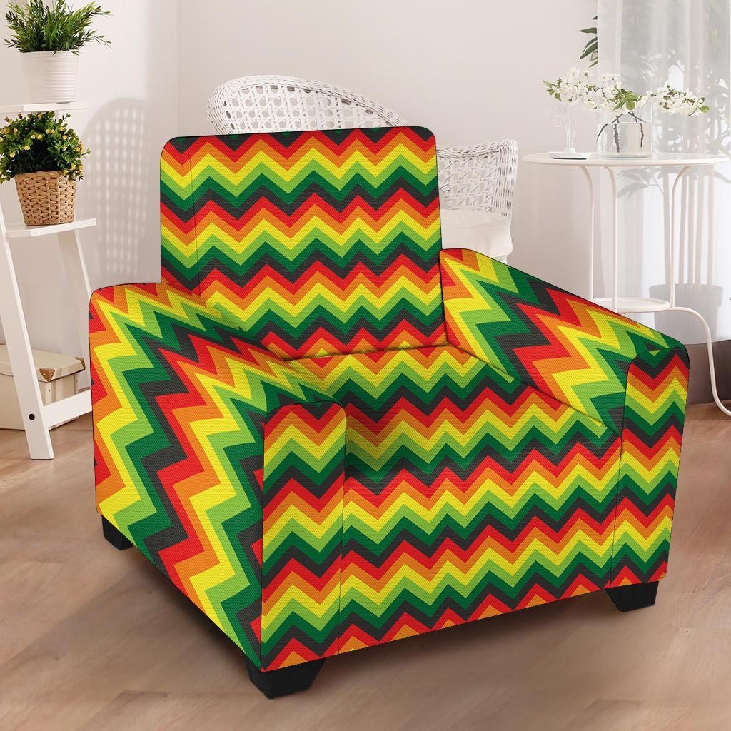 Rasta Jamaica Reggae Armchair Cover-grizzshop