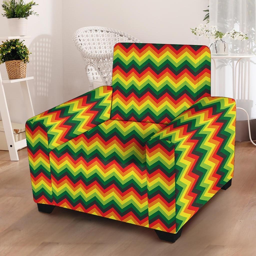 Rasta Jamaica Reggae Armchair Cover-grizzshop