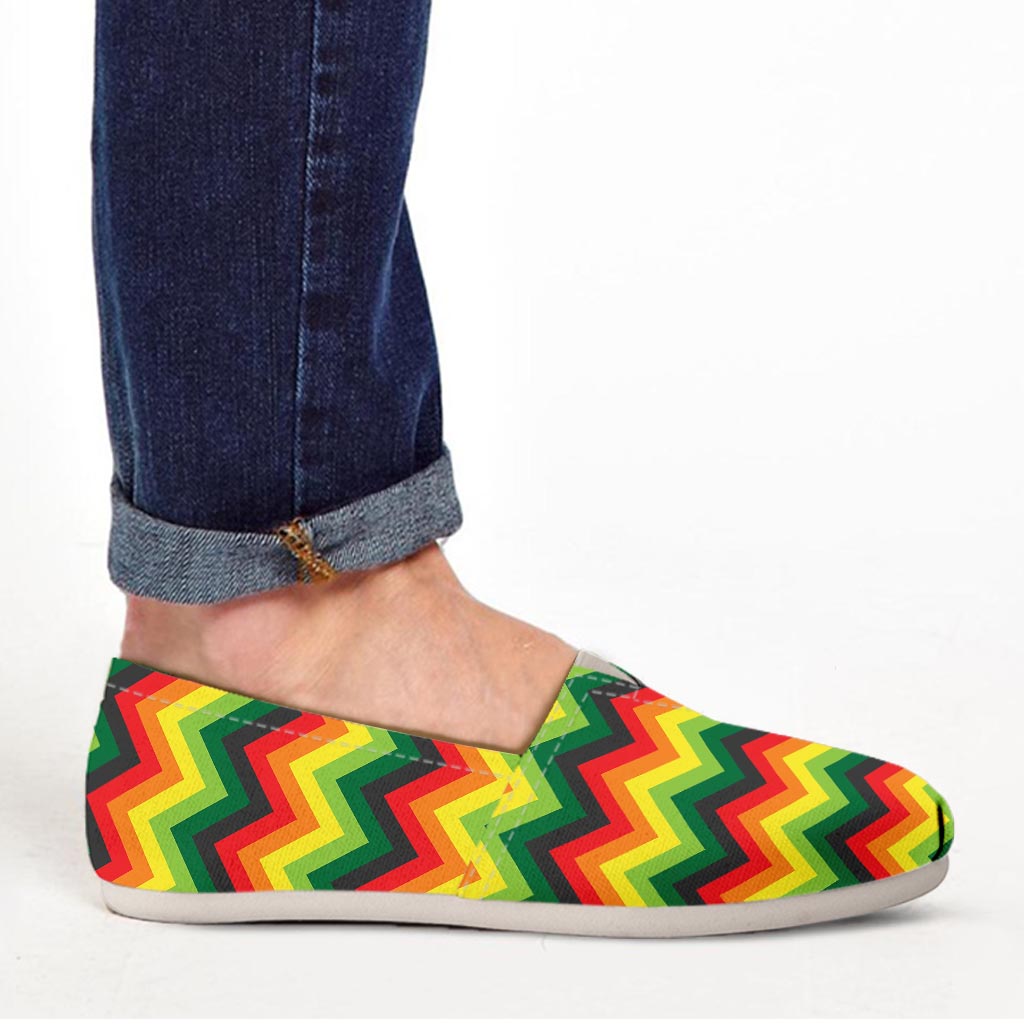 Rasta Jamaica Reggae Canvas Shoes-grizzshop