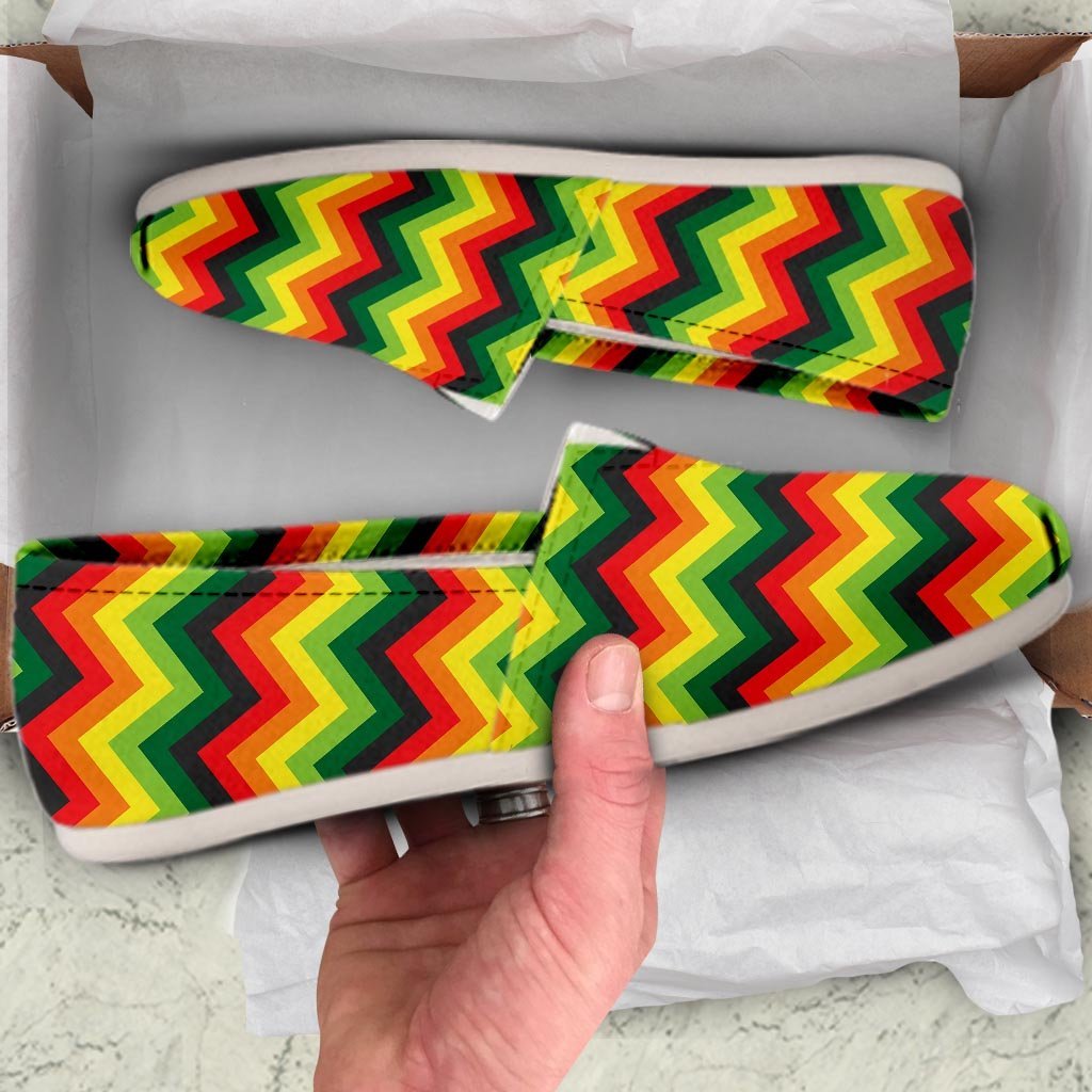 Rasta Jamaica Reggae Canvas Shoes-grizzshop