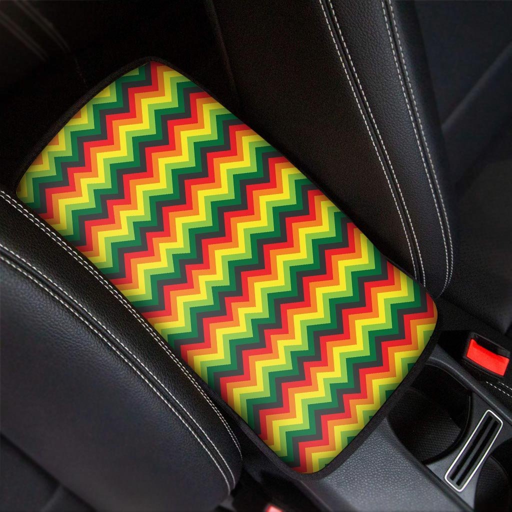 Rasta Jamaica Reggae Car Console Cover-grizzshop