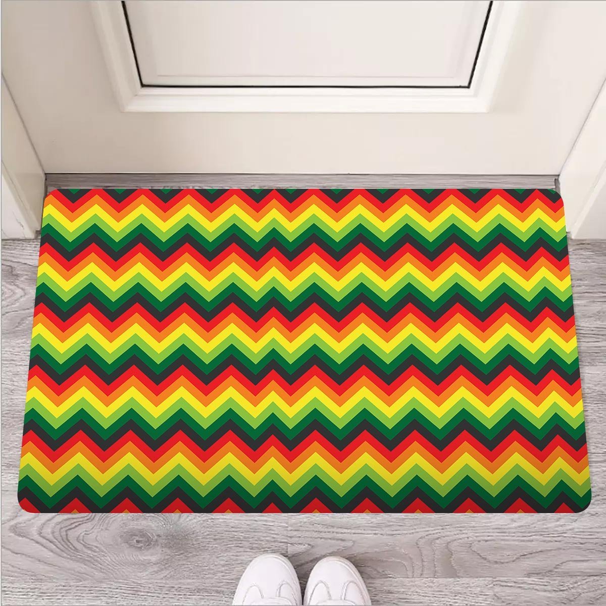 Rasta Jamaica Reggae Door Mat-grizzshop