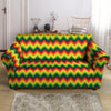 Rasta Jamaica Reggae Loveseat Cover-grizzshop