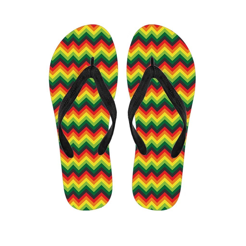 Rasta Jamaica Reggae Men's Flip Flops-grizzshop