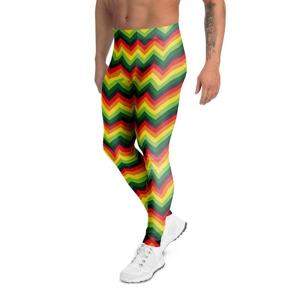 Rasta Jamaica Reggae Men's Leggings-grizzshop