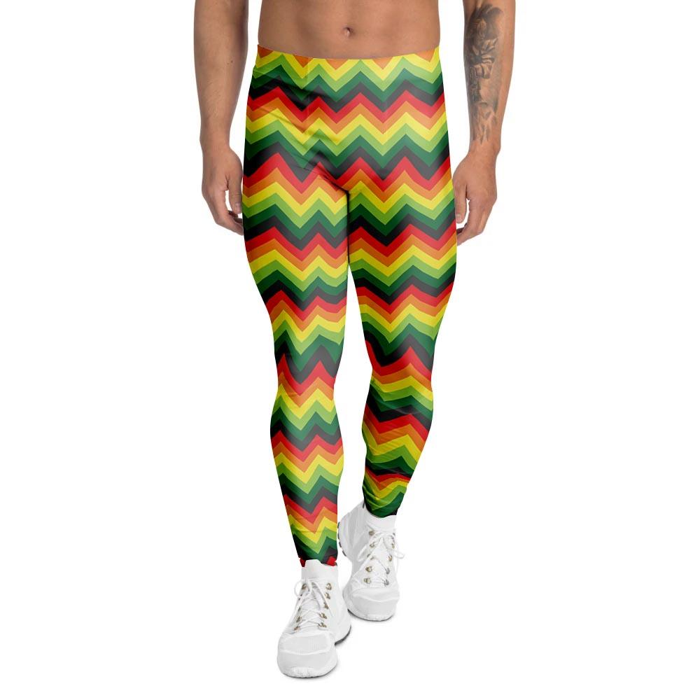 Rasta Jamaica Reggae Men's Leggings-grizzshop