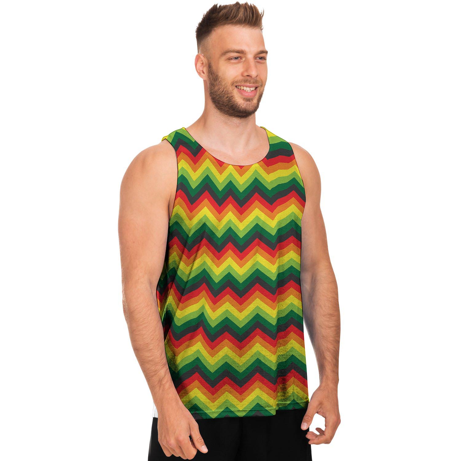 Rasta Jamaica Reggae Men's Tank Tops-grizzshop