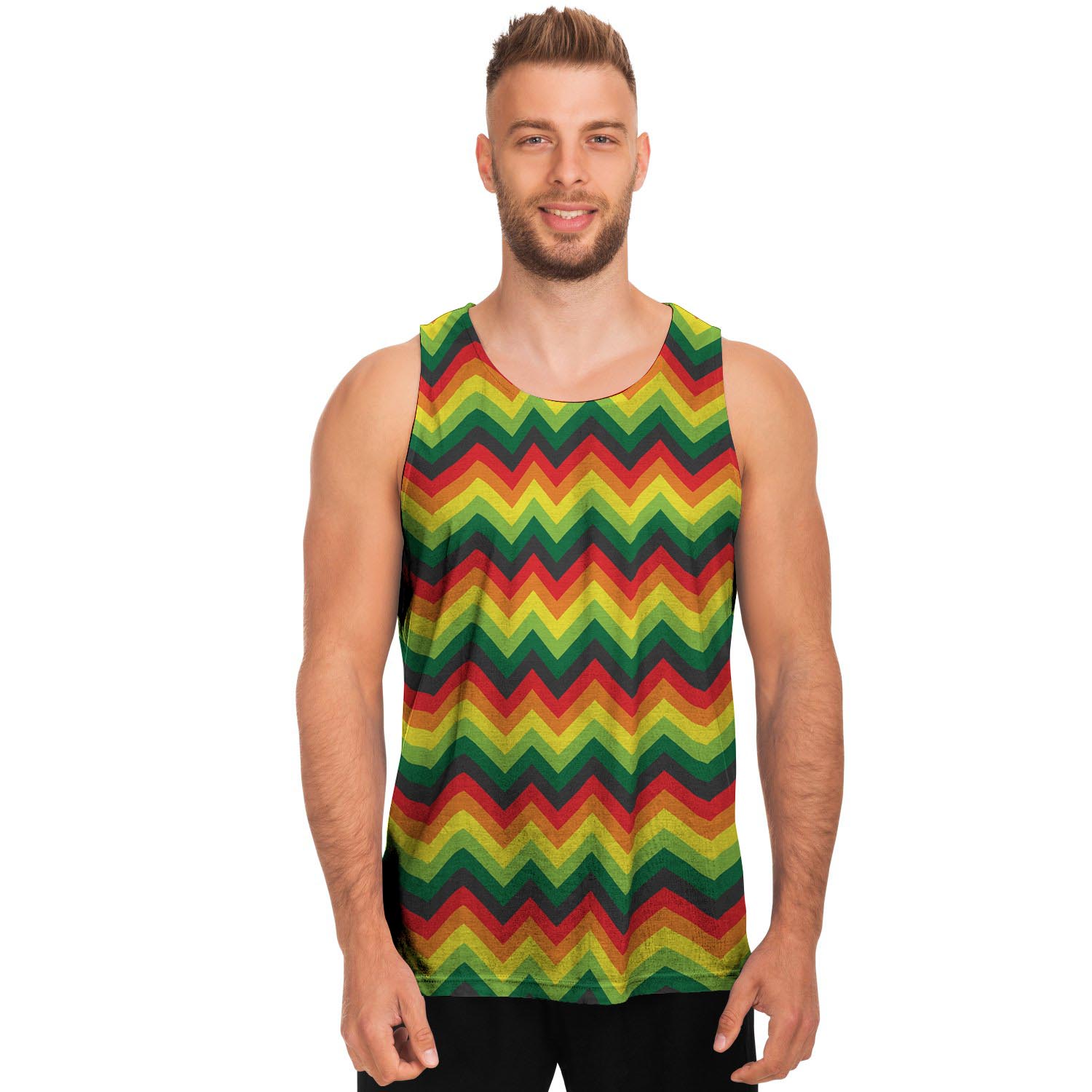 Rasta Jamaica Reggae Men's Tank Tops-grizzshop