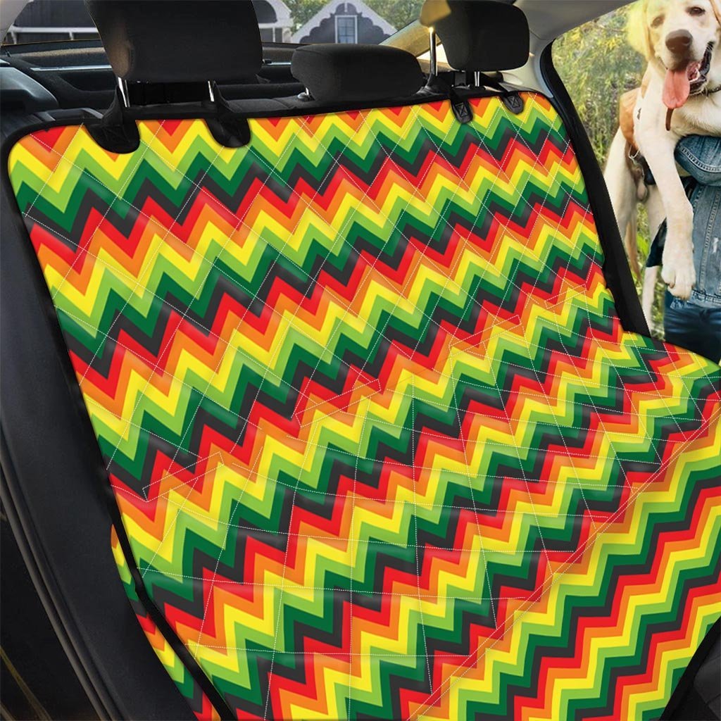 Rasta Jamaica Reggae Pet Car Seat Cover-grizzshop