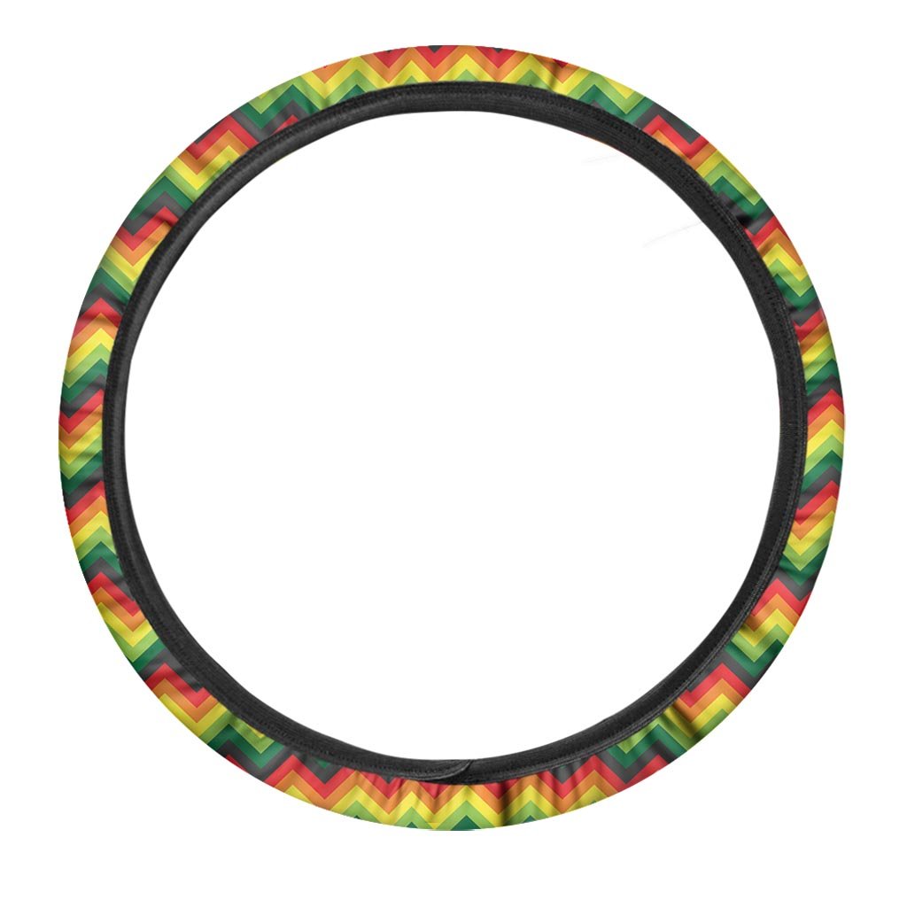 Rasta Jamaica Reggae Steering Wheel Cover-grizzshop