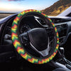 Rasta Jamaica Reggae Steering Wheel Cover-grizzshop