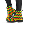 Rasta Jamaica Reggae Women's Boots-grizzshop