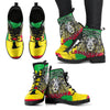 Rasta Lion Women's Leather Boots-grizzshop