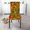 Rasta Reggae Pattern Print Chair Cover-grizzshop