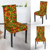 Rasta Reggae Pattern Print Chair Cover-grizzshop