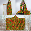 Rasta Reggae Pattern Print Hooded Blanket-grizzshop