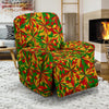 Rasta Reggae Pattern Print Recliner Cover-grizzshop