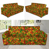 Rasta Reggae Pattern Print Sofa Covers-grizzshop