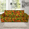 Rasta Reggae Pattern Print Sofa Covers-grizzshop