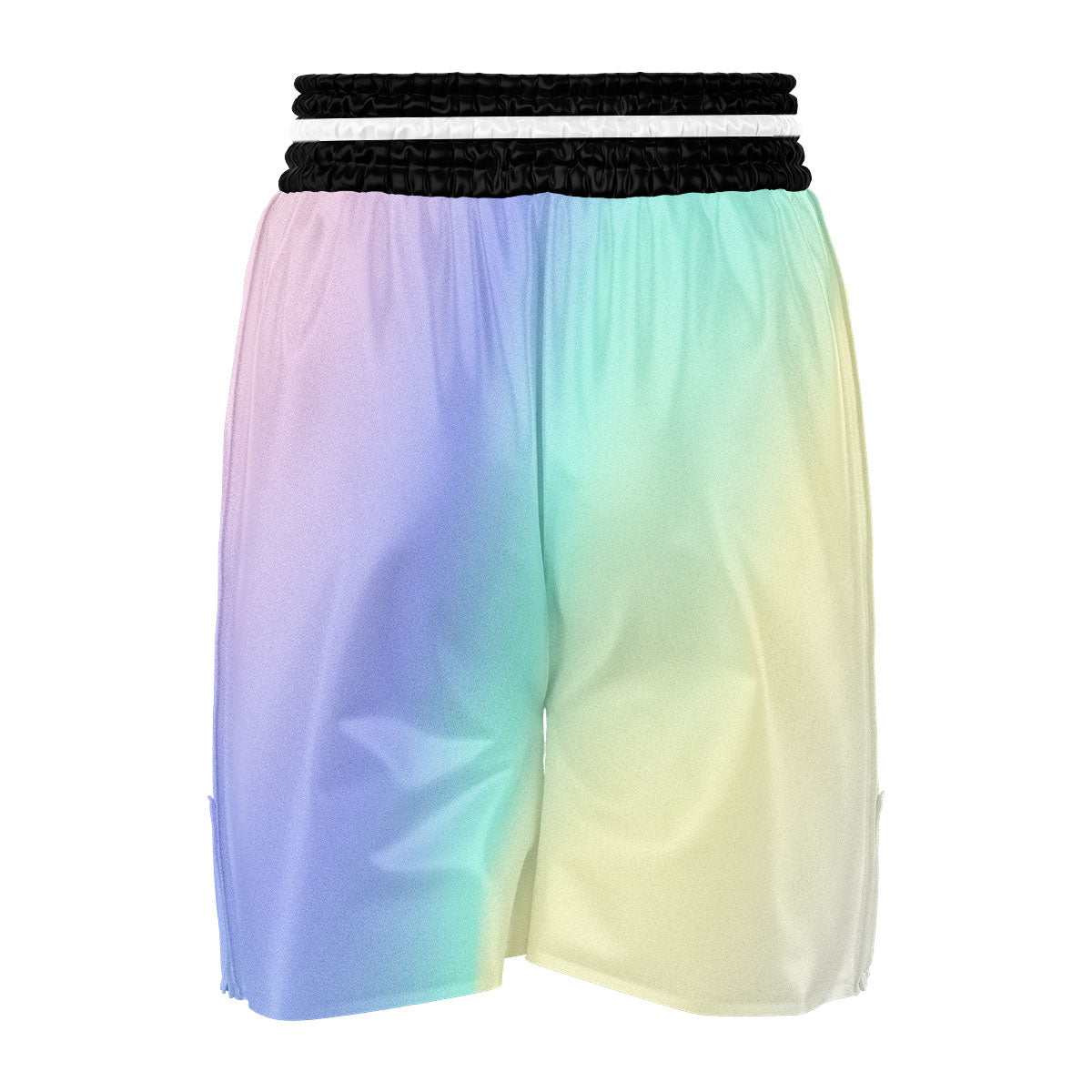 Rave Pastel Print Pattern Boxing Shorts-grizzshop