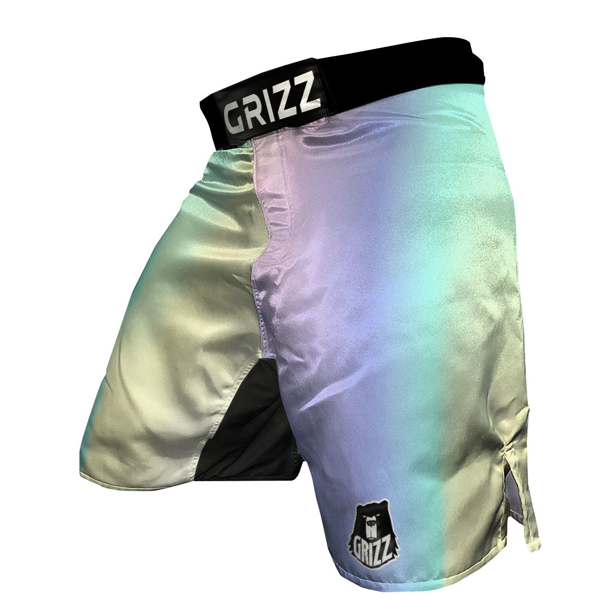 Rave Pastel Print Pattern MMA Shorts-grizzshop