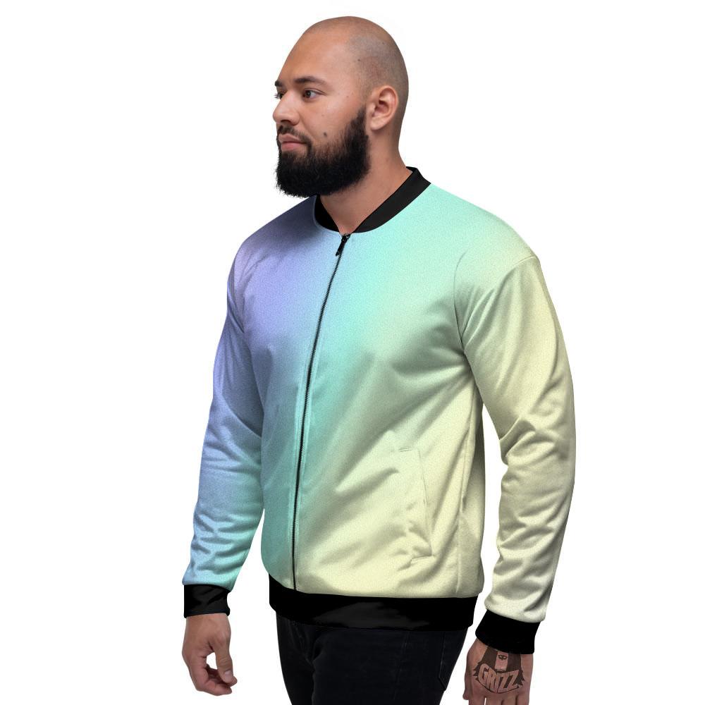 Rave Pastel Print Pattern Men's Bomber Jacket-grizzshop