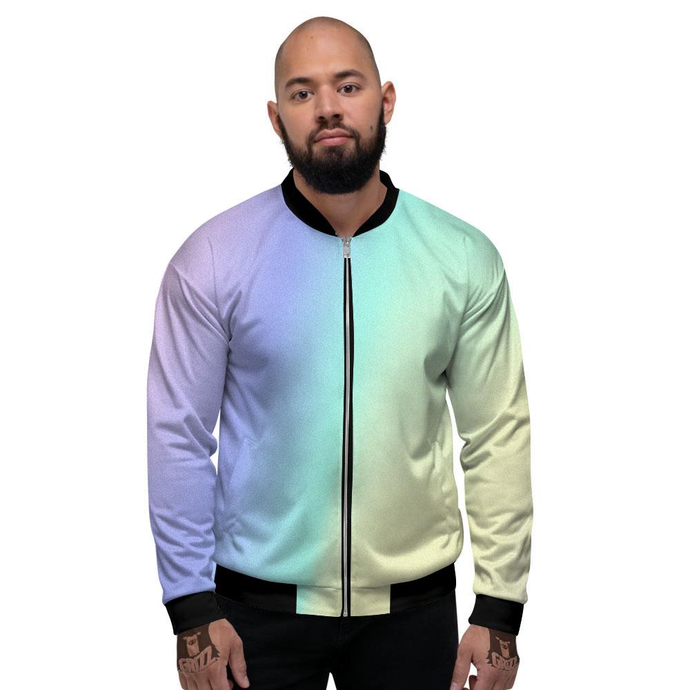 Rave Pastel Print Pattern Men's Bomber Jacket-grizzshop