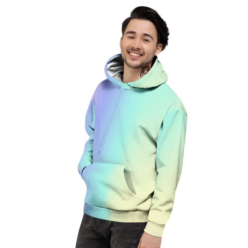 Rave Pastel Print Pattern Men's Hoodie-grizzshop