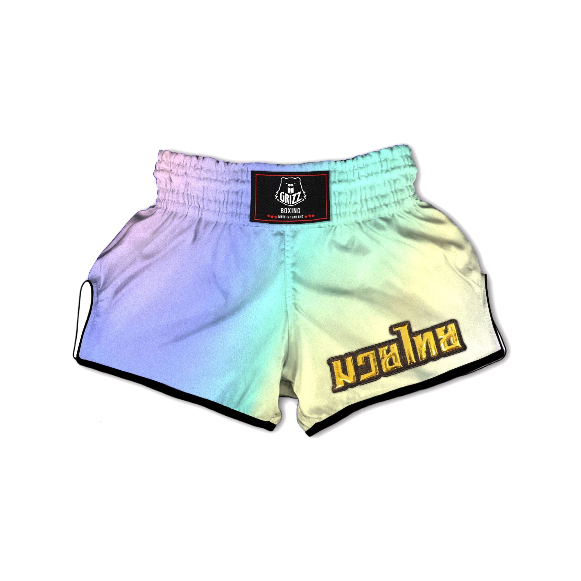 Rave Pastel Print Pattern Muay Thai Boxing Shorts-grizzshop