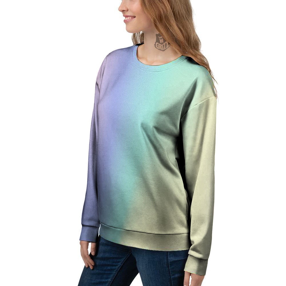 Rave Pastel Print Pattern Women's Sweatshirt-grizzshop