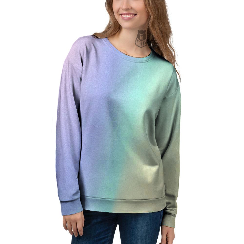 Rave Pastel Print Pattern Women's Sweatshirt-grizzshop