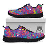 Rave Trippy Print Black Sneaker-grizzshop