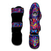 Rave Trippy Print Muay Thai Shin Guards-grizzshop