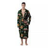 Reading Books Pile Print Pattern Men's Robe-grizzshop