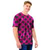 Red And Black Polka Dot Men T Shirt-grizzshop