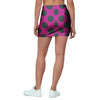 Red And Black Polka Dot Mini Skirt-grizzshop