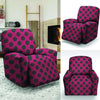 Red And Black Polka Dot Recliner Cover-grizzshop