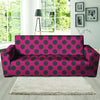 Red And Black Polka Dot Sofa Cover-grizzshop